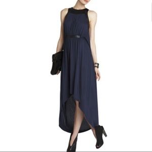 Bcbg Maxazria carmen High-Low dress Navy black